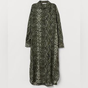 H&M Calf-length Shirt Dress